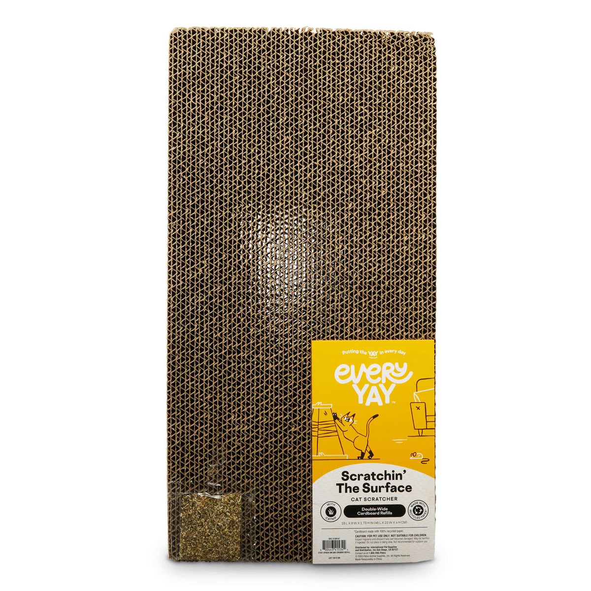 Double-Wide Cardboard Refills for Cat Scratchers Q989
