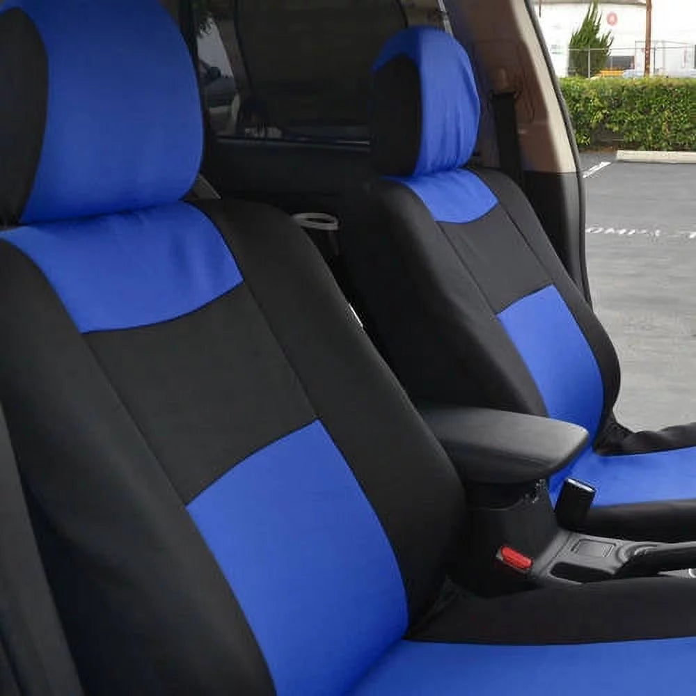 9pc Polyester Cloth Car Seat Covers T289
