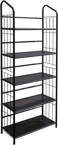 Metal Bookcase Rack 5 Tier R12463