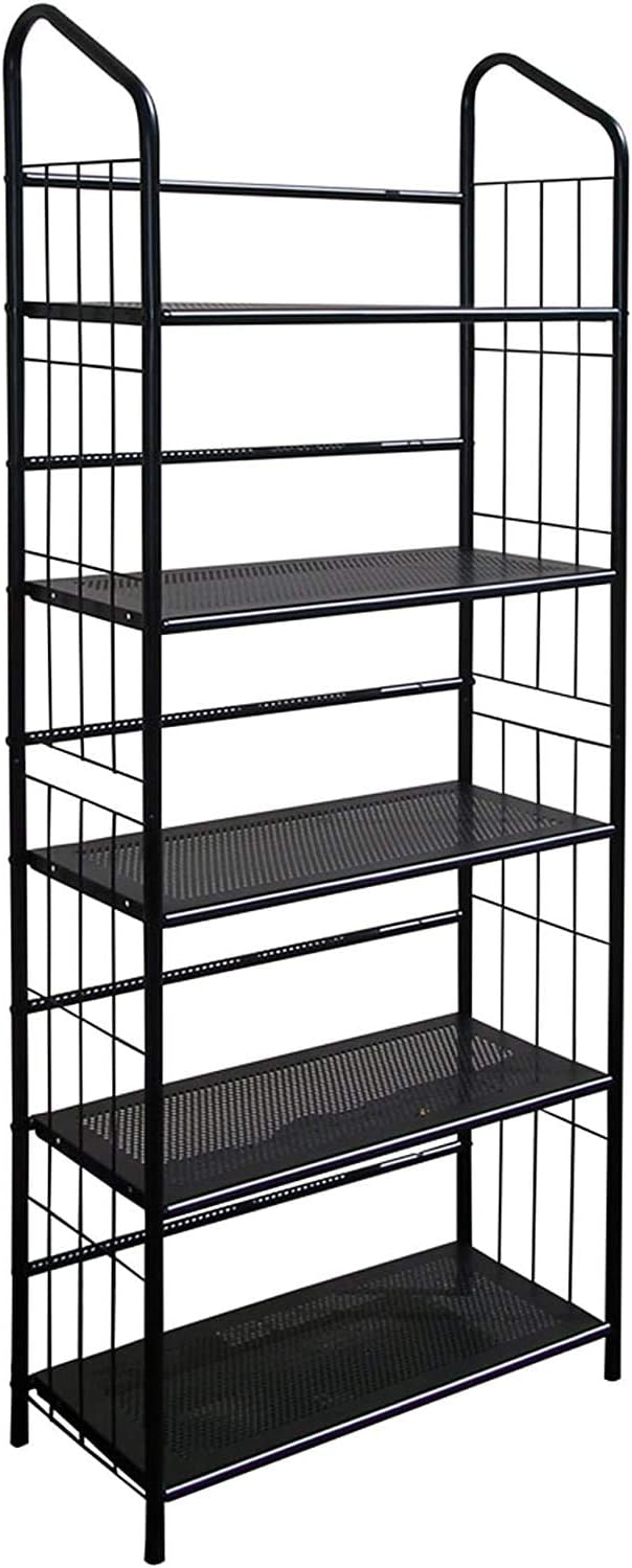 Metal Bookcase Rack 5 Tier R12463