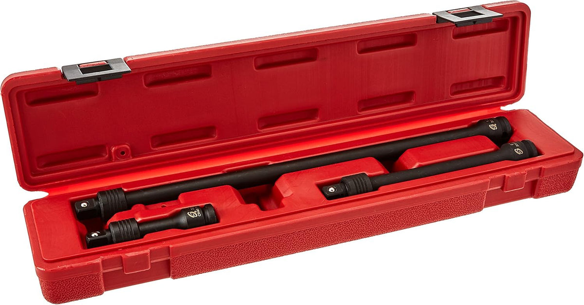 3/8-Inch Drive Locking Impact Extension Set, 3-Piece G37334
