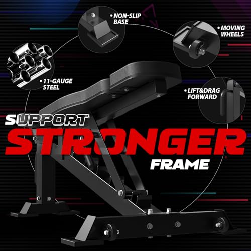 2200lbs Squat Rack with LAT-Pull Down System & Cable Crossover Machine with Adjustable Weight Bench M256586