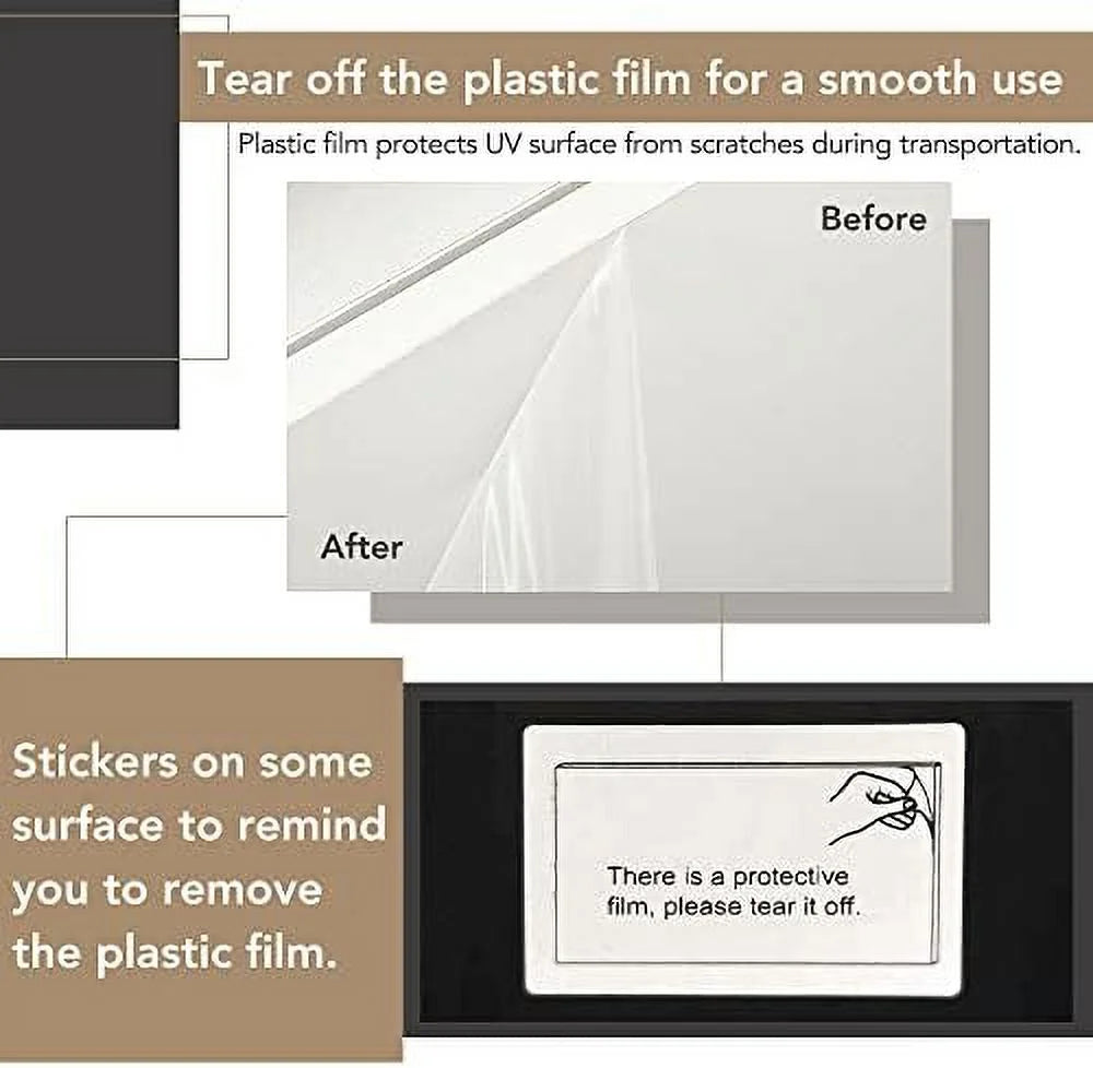 White Black 2-Layer Coffee Table with Removable Tray O827300