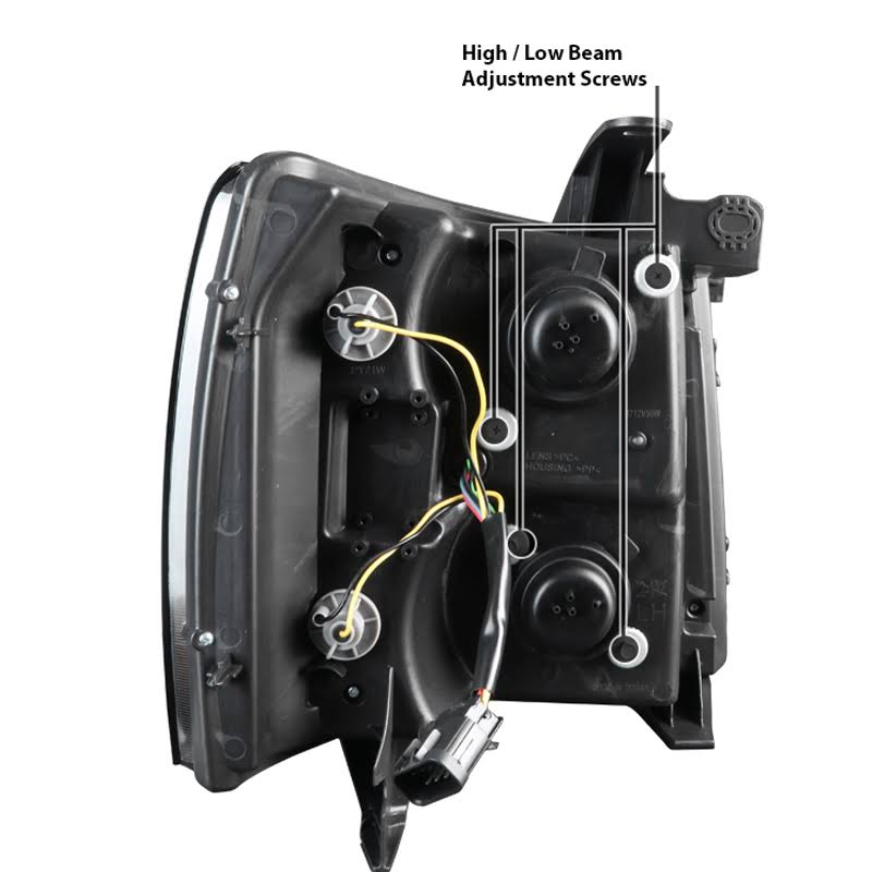 Black Projector Headlights H10308