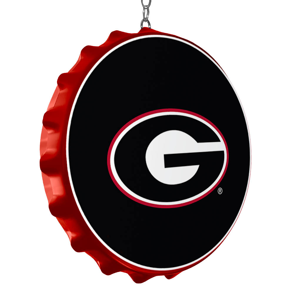 Red Bottle Cap Dangler B61378