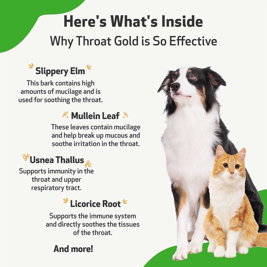 Throat Gold for Dogs R6453