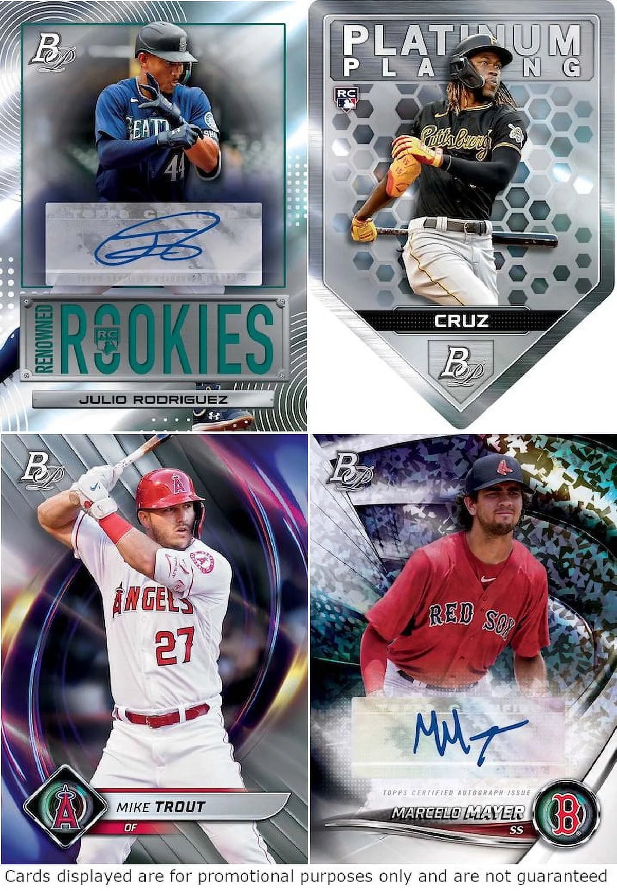 Bowman Platinum Baseball Trading Cards Blaster Box Q593