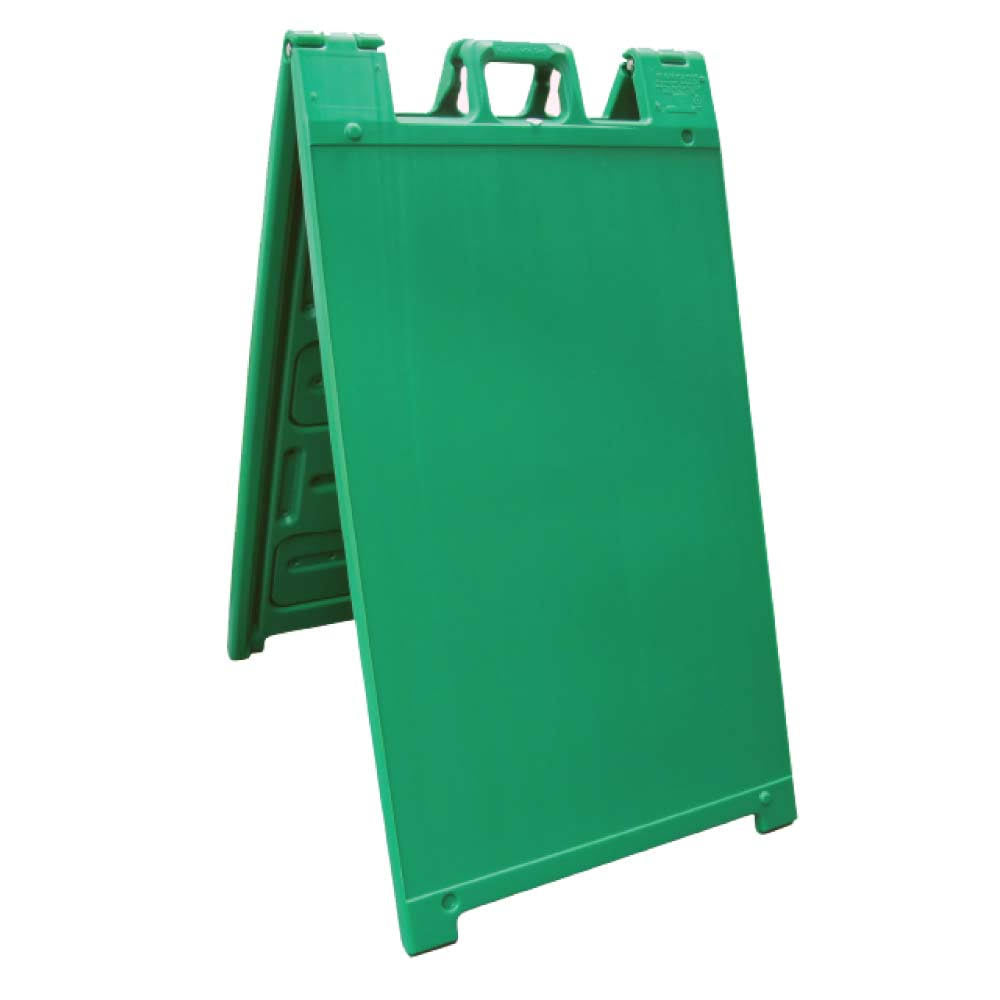 Green A-Frame Curb Sign E7127