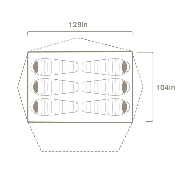 6-Person Footprint U1201