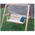 Cedar Porch Swing with Stand 6 ft. N62439
