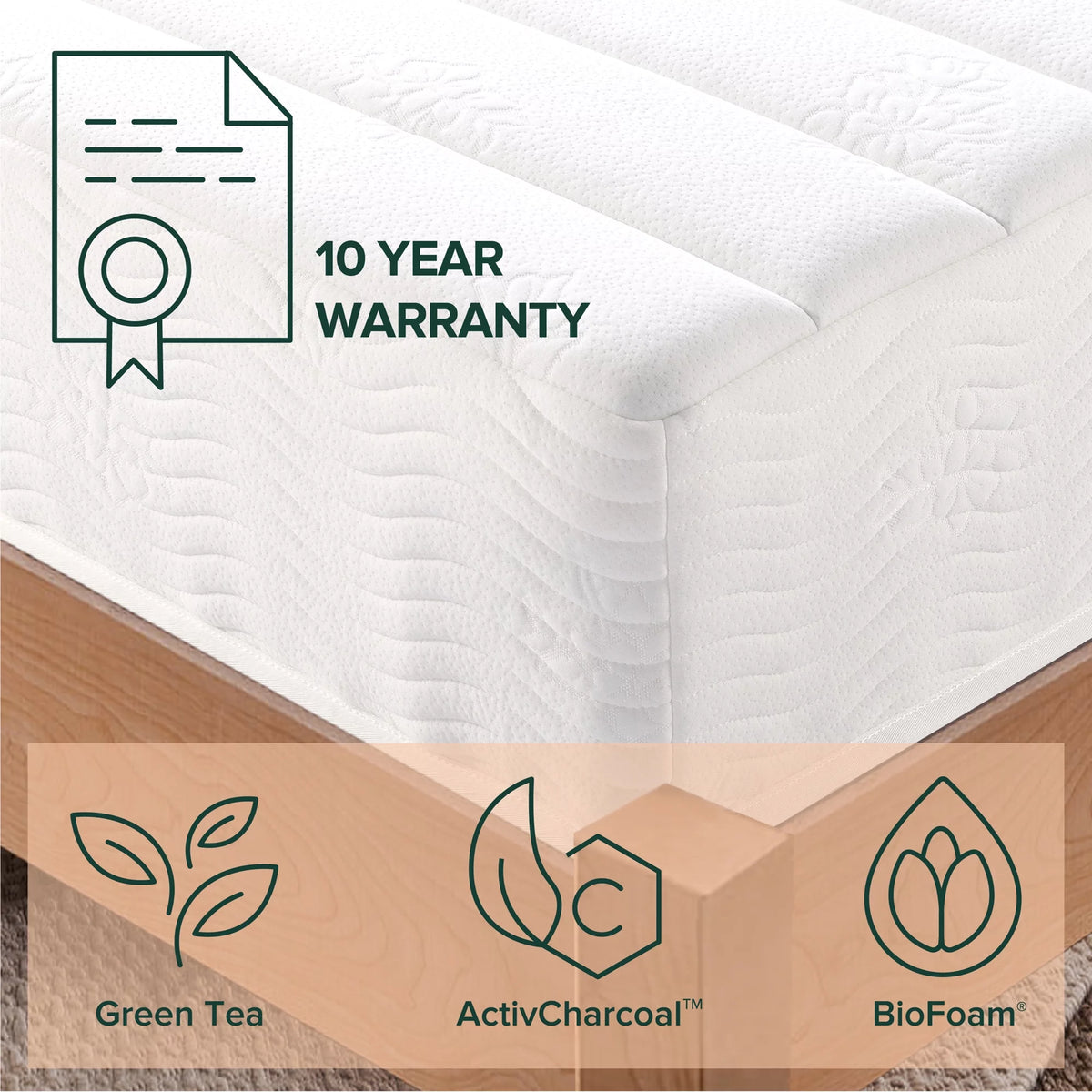 10 Hybrid Mattress Queen W80006