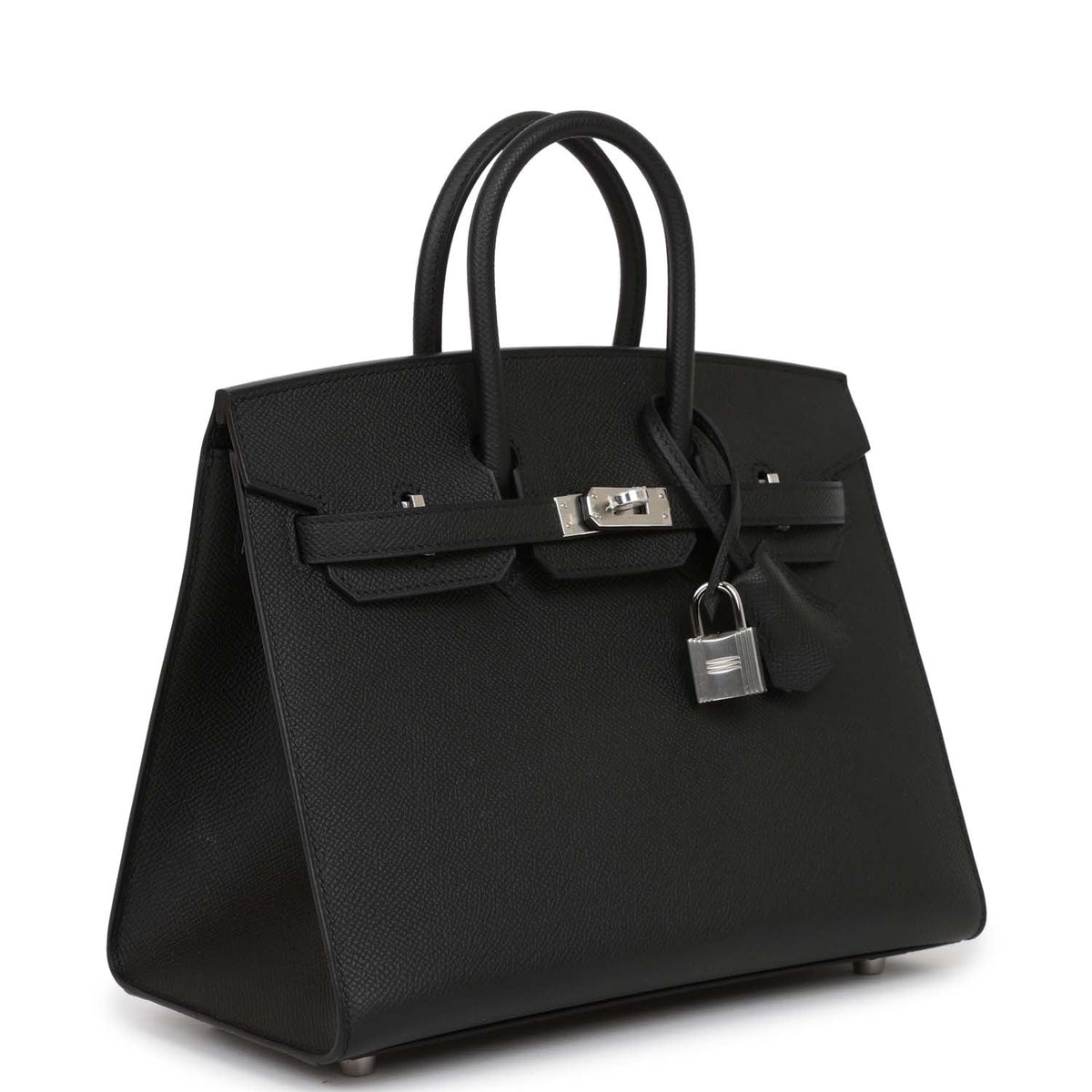 Black Epsom Leather Handbag O263
