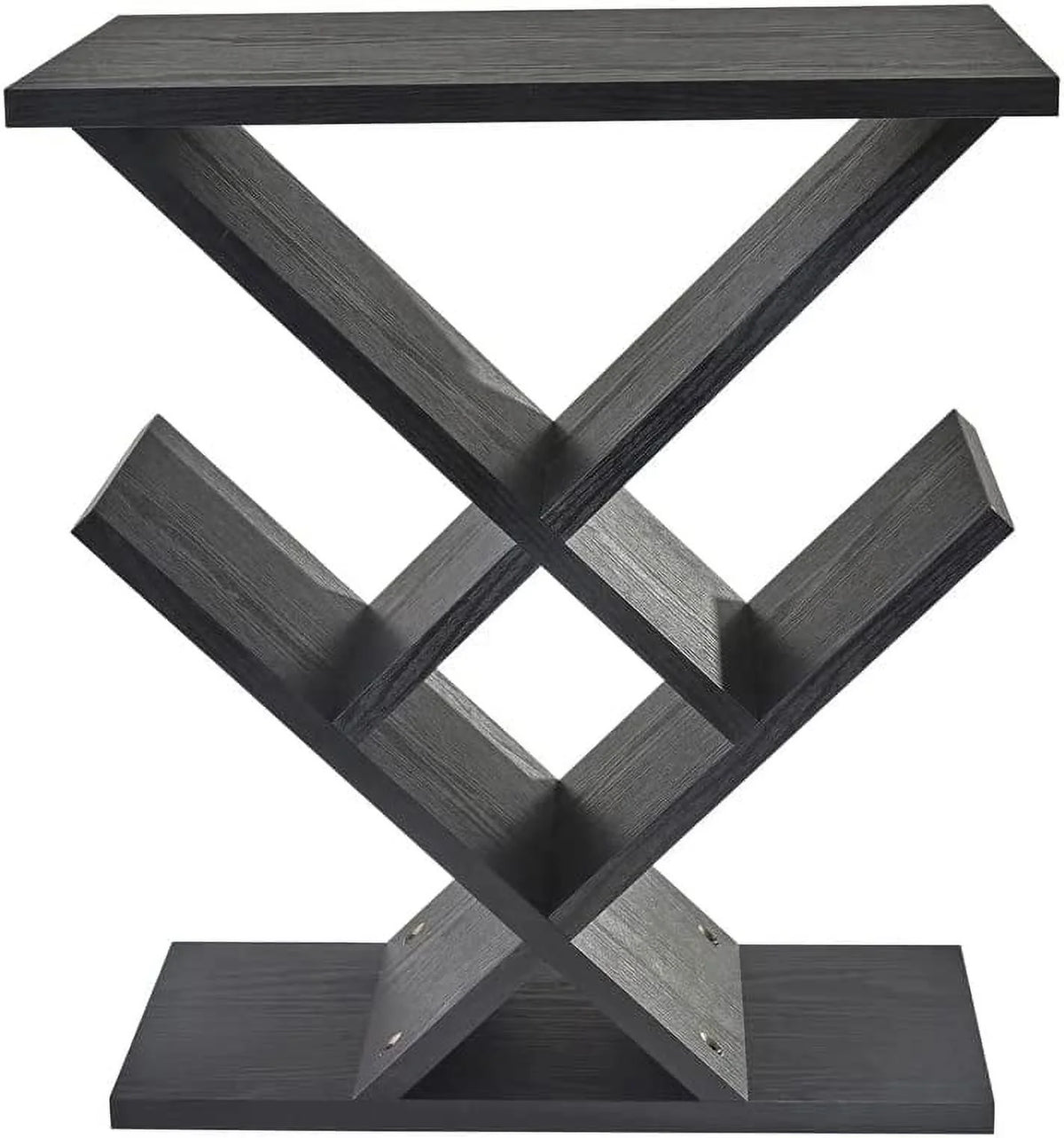 Black Storage Side Table S1253