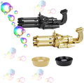 Gatling Bubble Machine 8-Holes Bubble Maker Bubble Gun Toys for Kid, 1 pc V23600