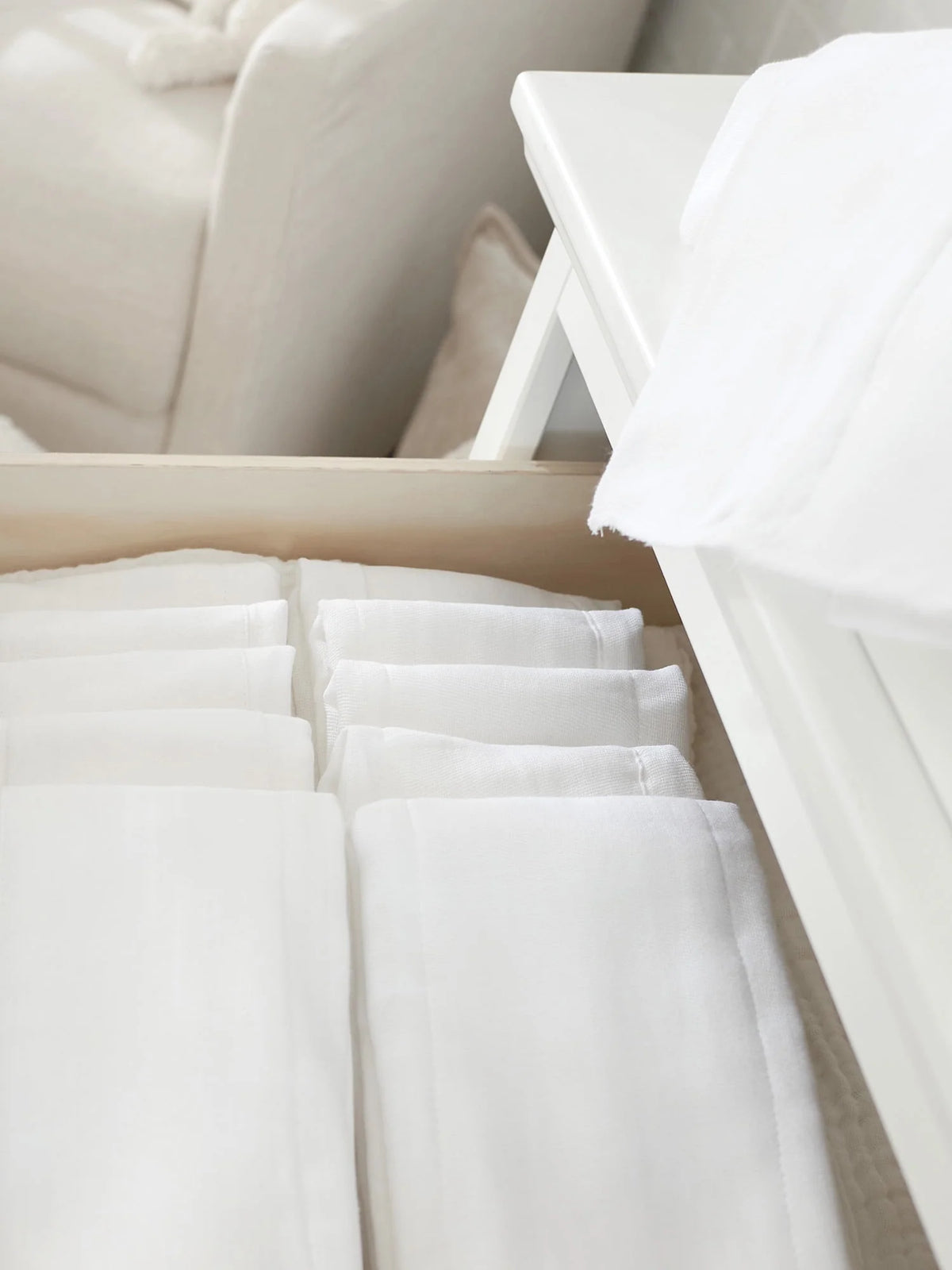 White Flatfold Cloth Baby Diaper 10-Pack F7681