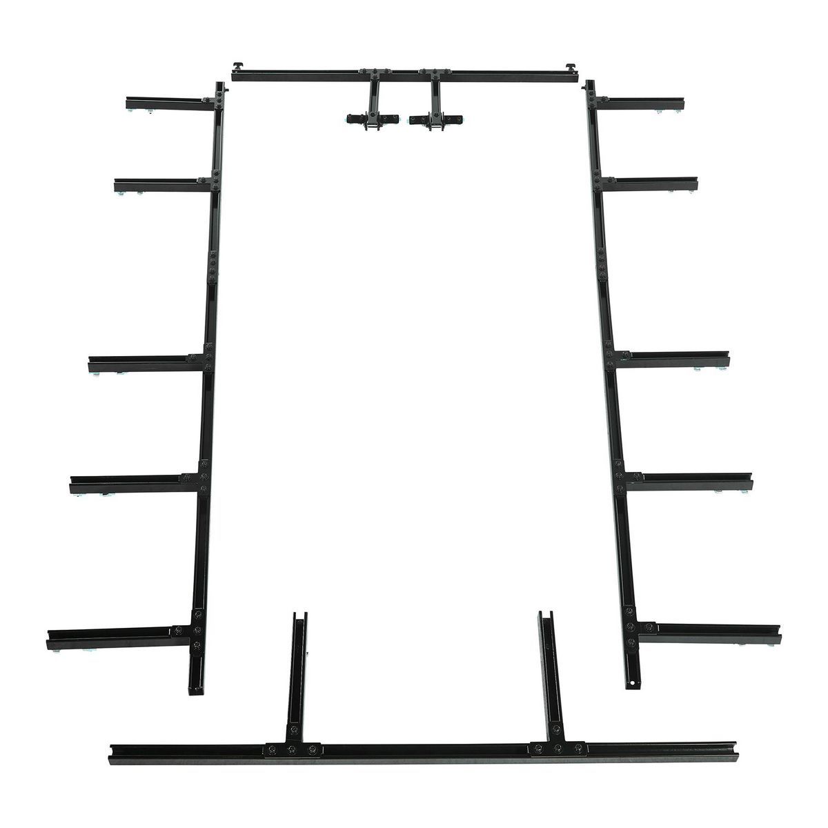 5 ft. x 10 ft. Modular Utility Trailer Top Rail System F88510