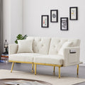 White Sofa Bed F95686