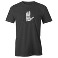 Black 100% Cotton T-Shirt Y5972