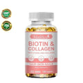 Biotin Collagen Capsule 4000MCG 120 Count T2211