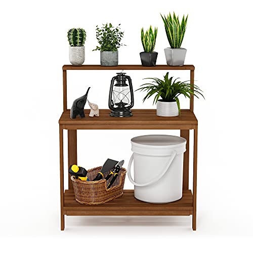 Natural Hardwood Potting Bench E6284