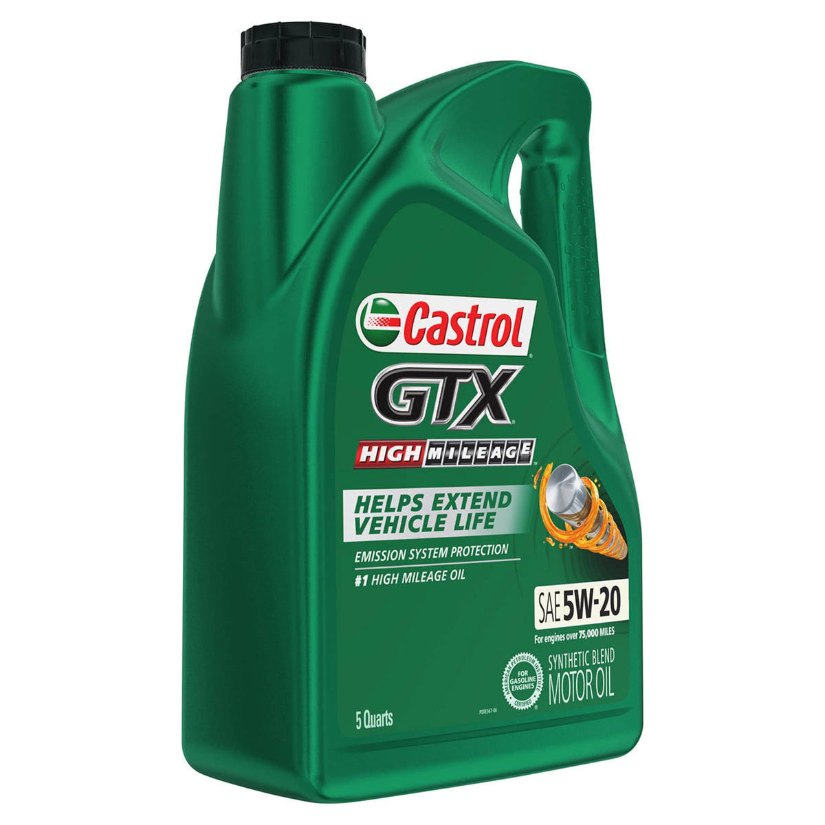 5W-20 Synthetic Blend Motor Oil, 5 Quarts U790