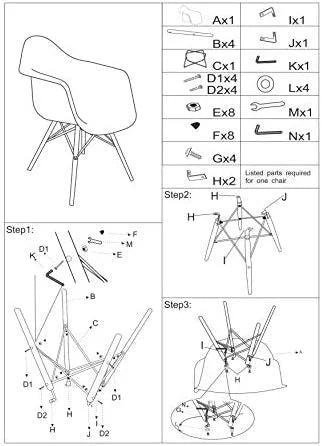 Yellow Set of Two Wooden Legs Chairs Z76276