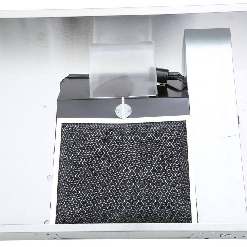 30 in. Non-Vented Range Hood in Stainless Steel O152
