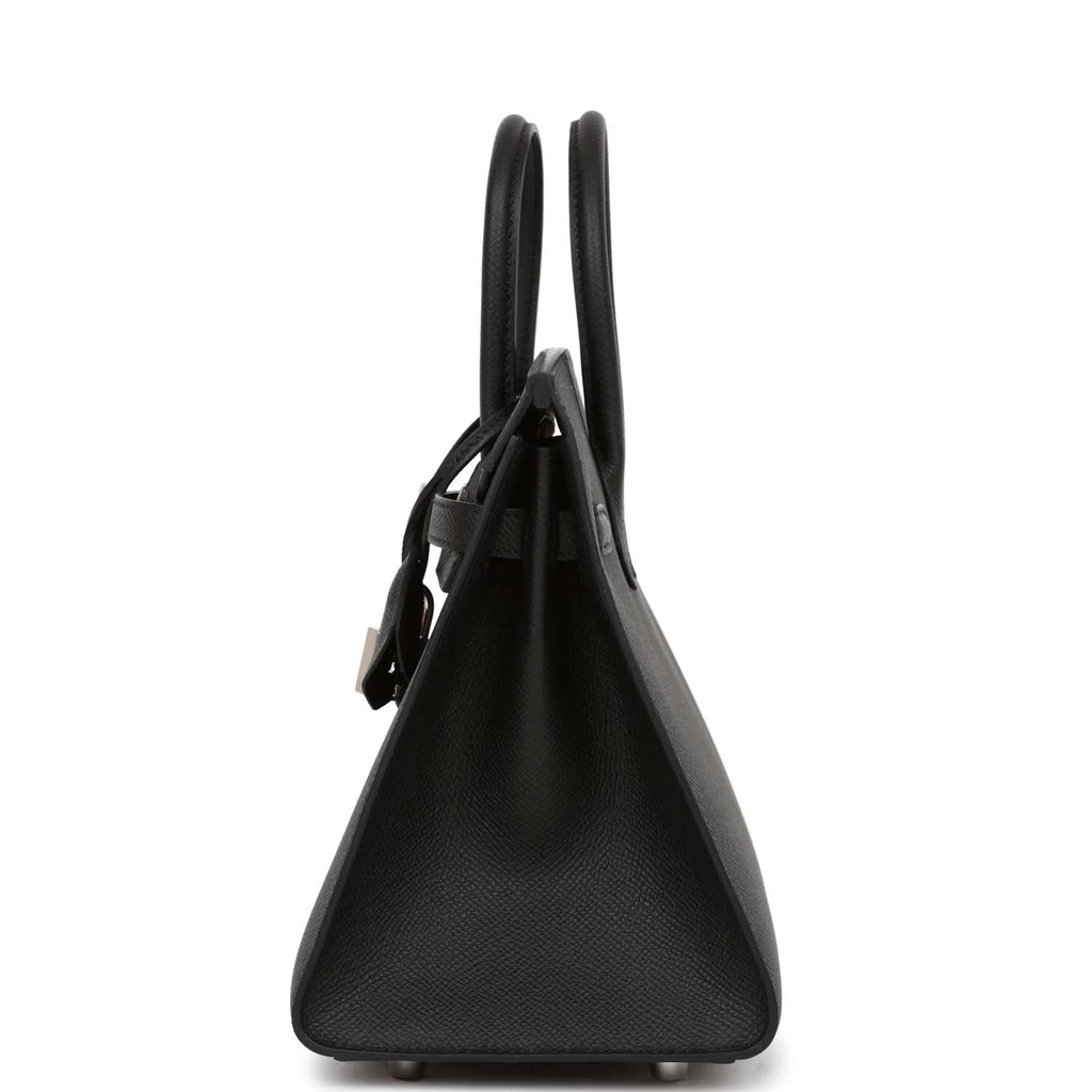 Black Epsom Leather Handbag O263