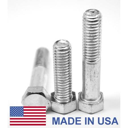5/8 inch-11 x 8 inch Coarse Thread Grade 5 Hex Cap Screw Zinc Plated Pk 10 P322012