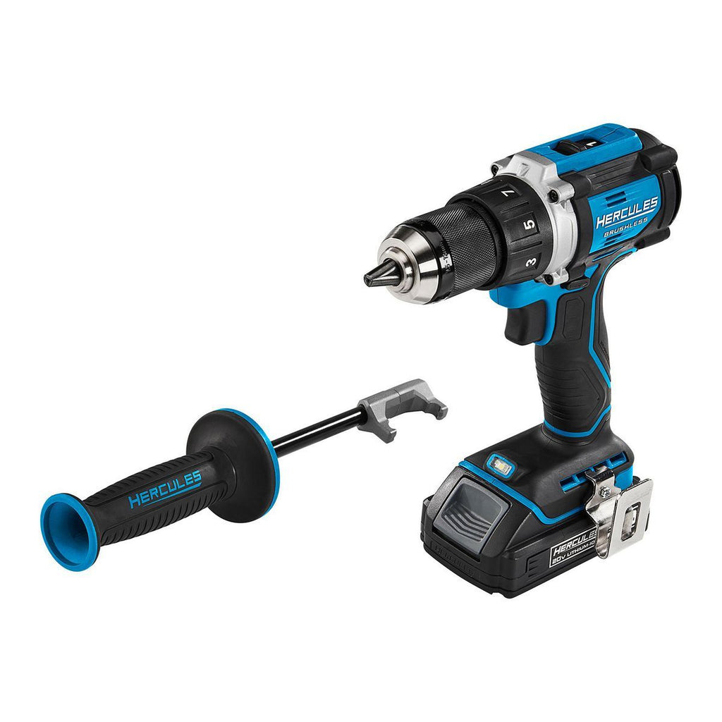 20V Brushless Cordless 1/2 in. Drill/Driver Kit with 2 Ah Battery and Charger R1799