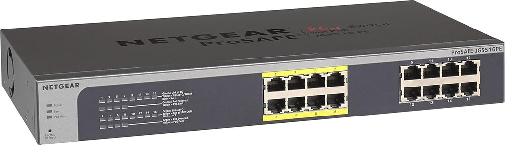 8-Port Gigabit Ethernet Unmanaged PoE Switch with 8 x PoE+ @ 123W A9057