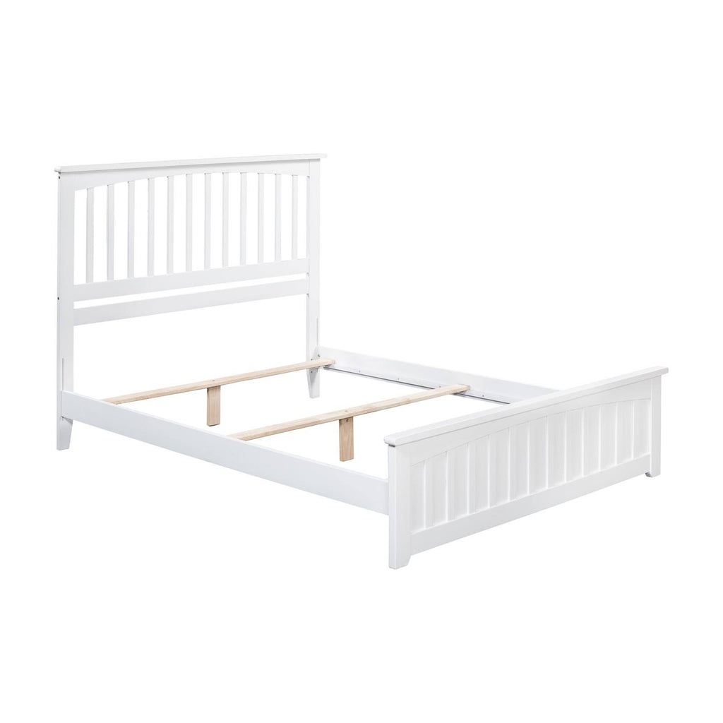 Walnut Twin XL Bed Footboard W36886