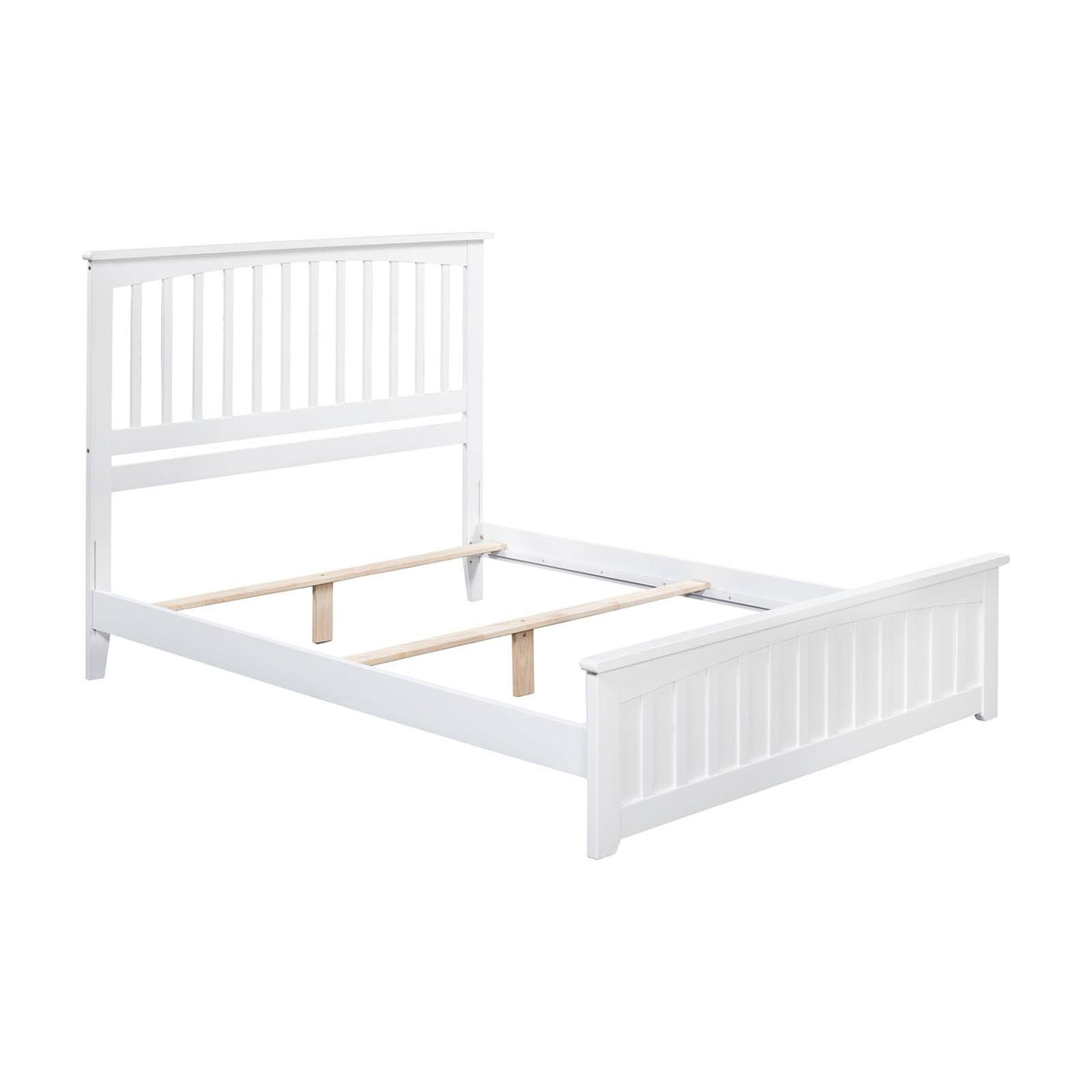 Walnut Twin XL Bed Footboard W36886