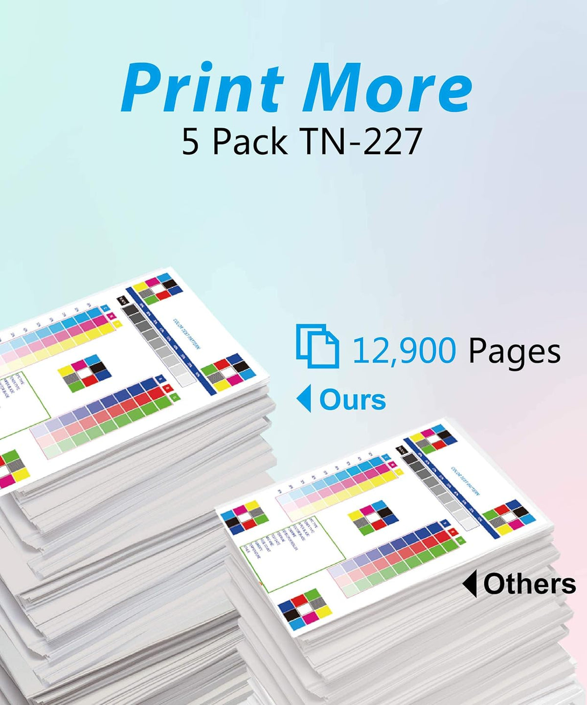 Compatible Toner Cartridge Replacement High Yield 5-Pack J8177
