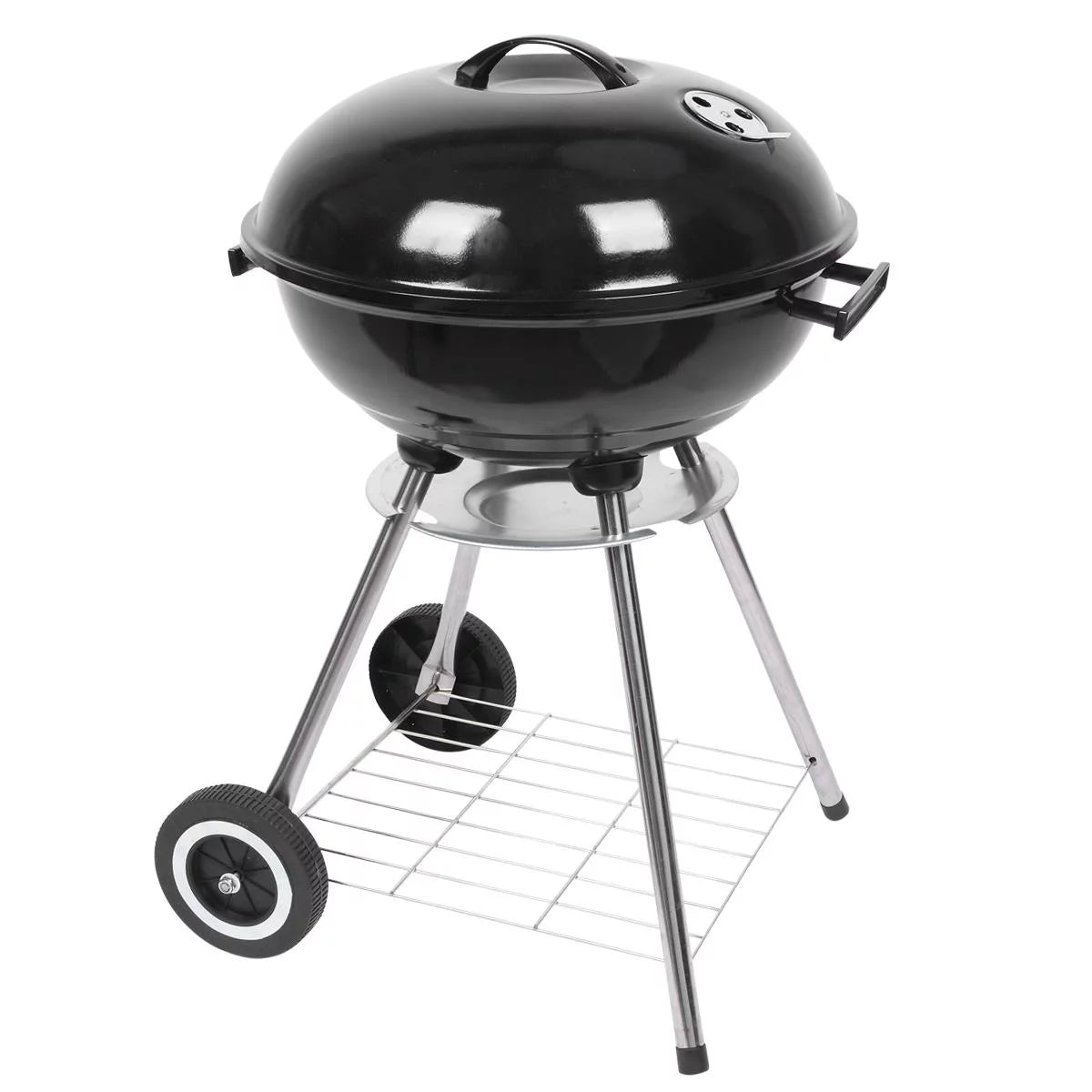 18 Portable Charcoal Grill with Wheels V3981