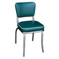 Green Dining Chair with Box Seat P707
