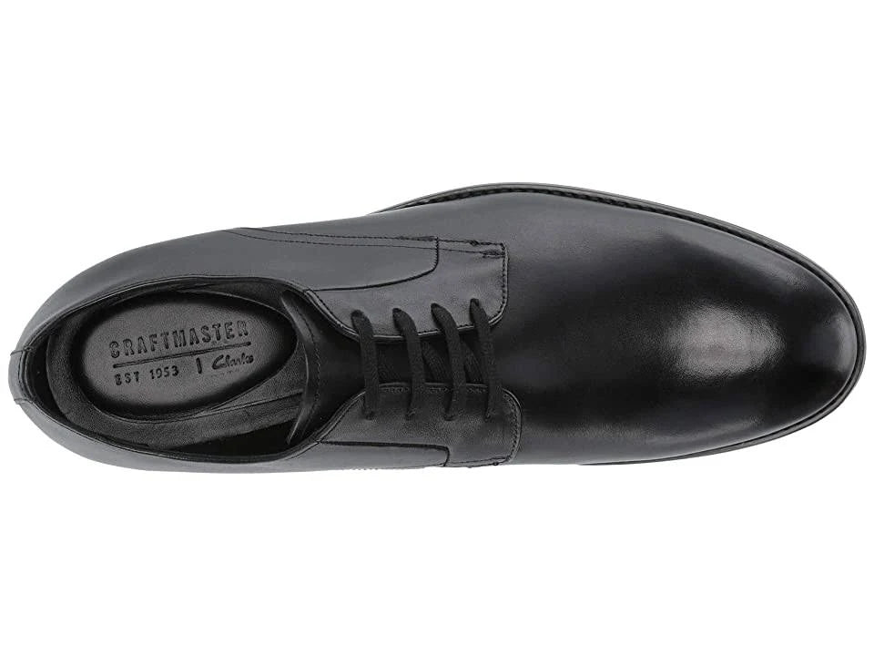 Black Leather Men's Shoes D7494
