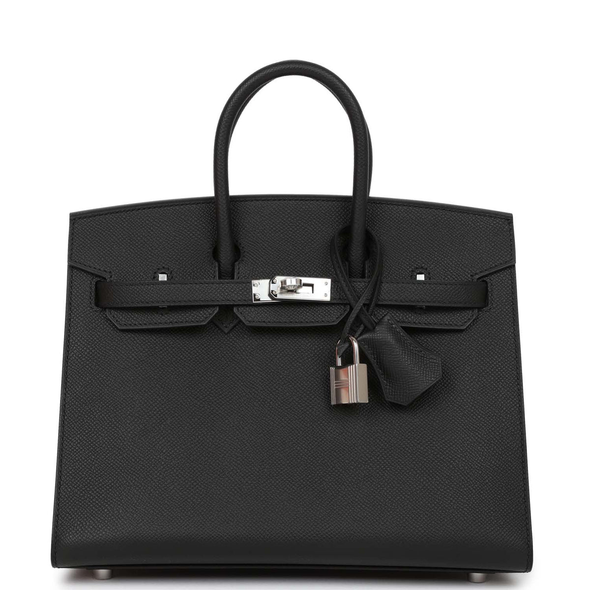 Black Epsom Leather Handbag O263