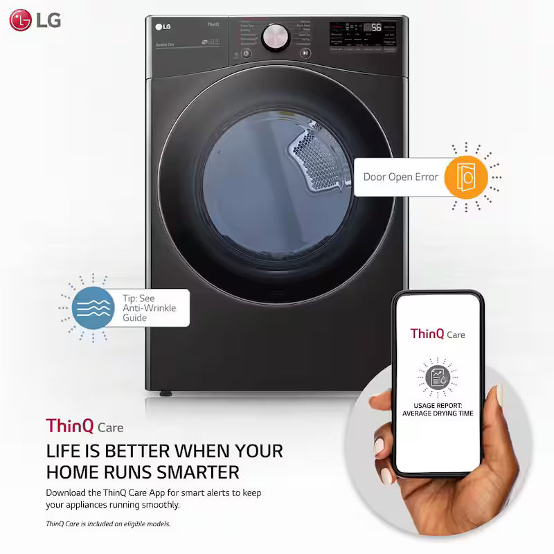 7.4 Cu. Ft. Vented Electric Dryer with Steam C368362