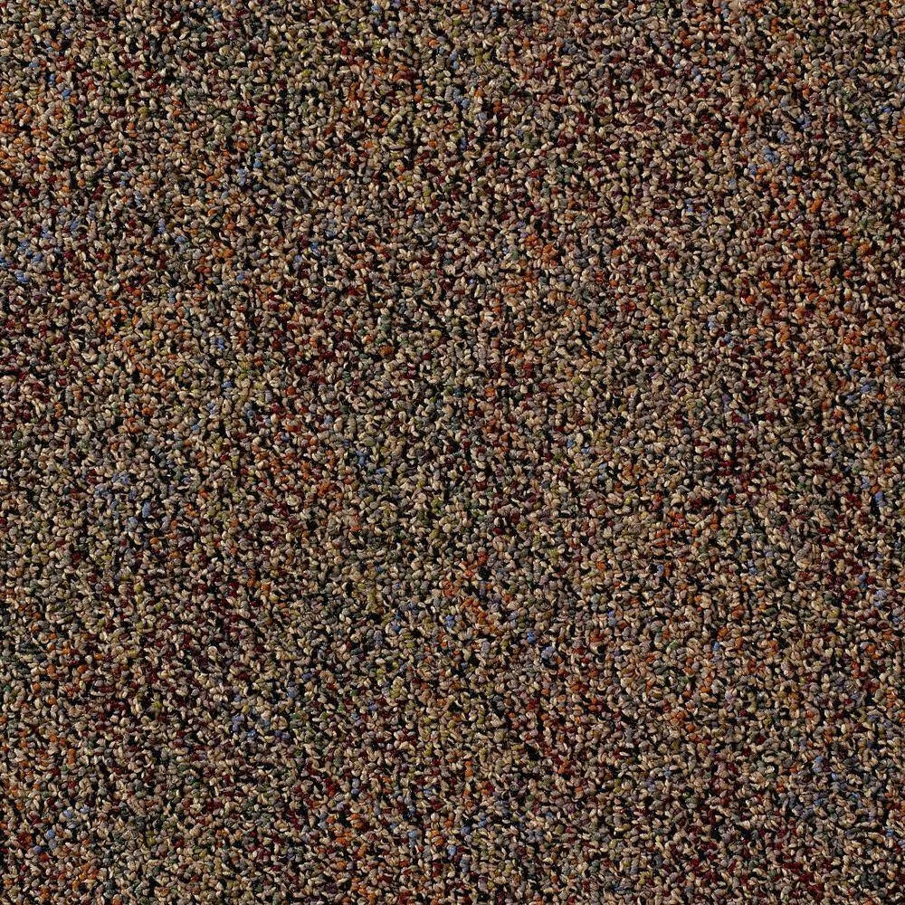 Black/Tan/Multi Modular Carpet Tile Kit (18 Tiles/Case) Y530609