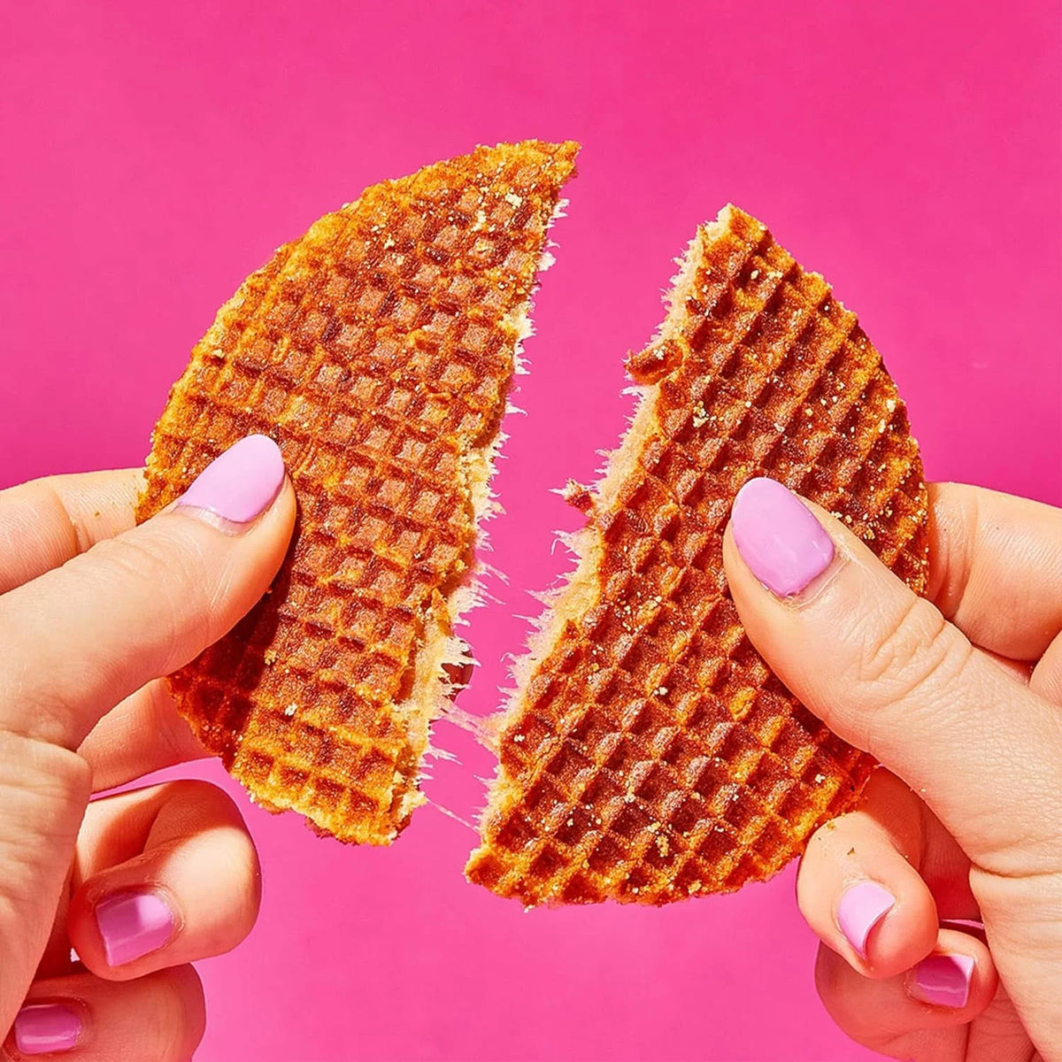 Dutch Caramel Stroopwafels 11 oz 8-Count Pack of 2 E669657