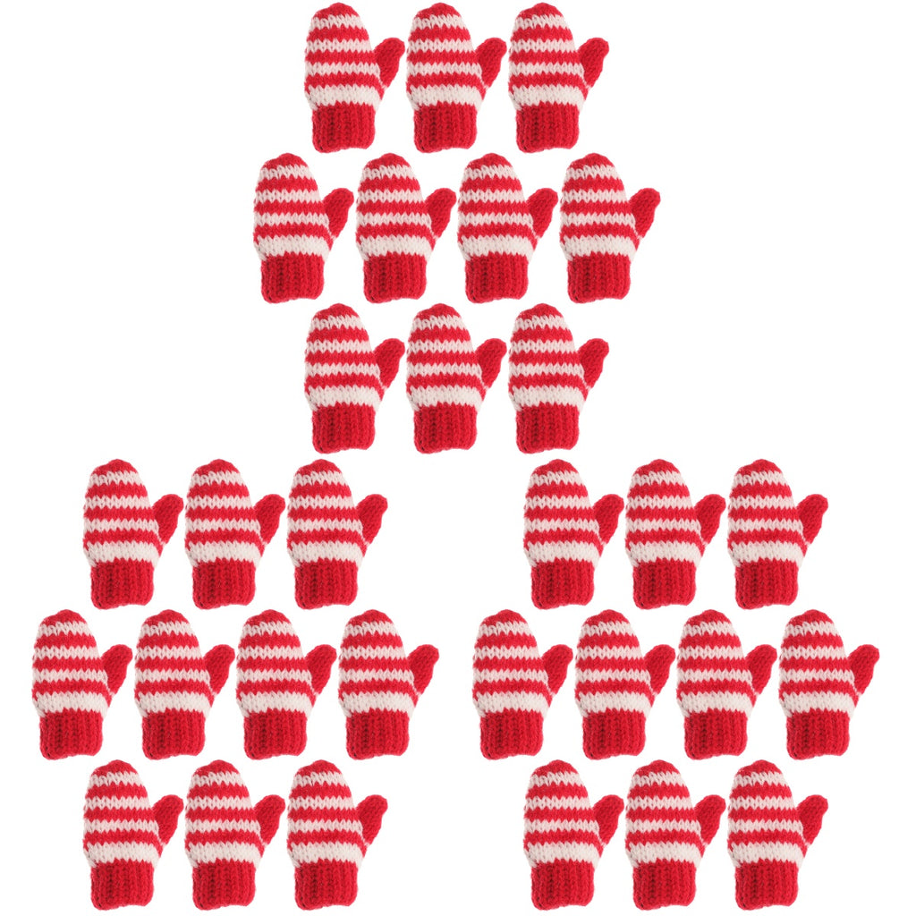 Miniature Doll Gloves Christmas Ornaments O800437