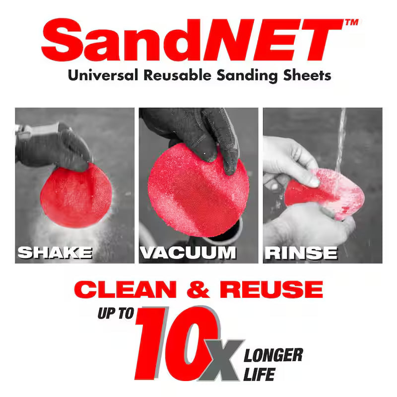 5 in. SandNet Coated Assorted Disc 50-Pack N471