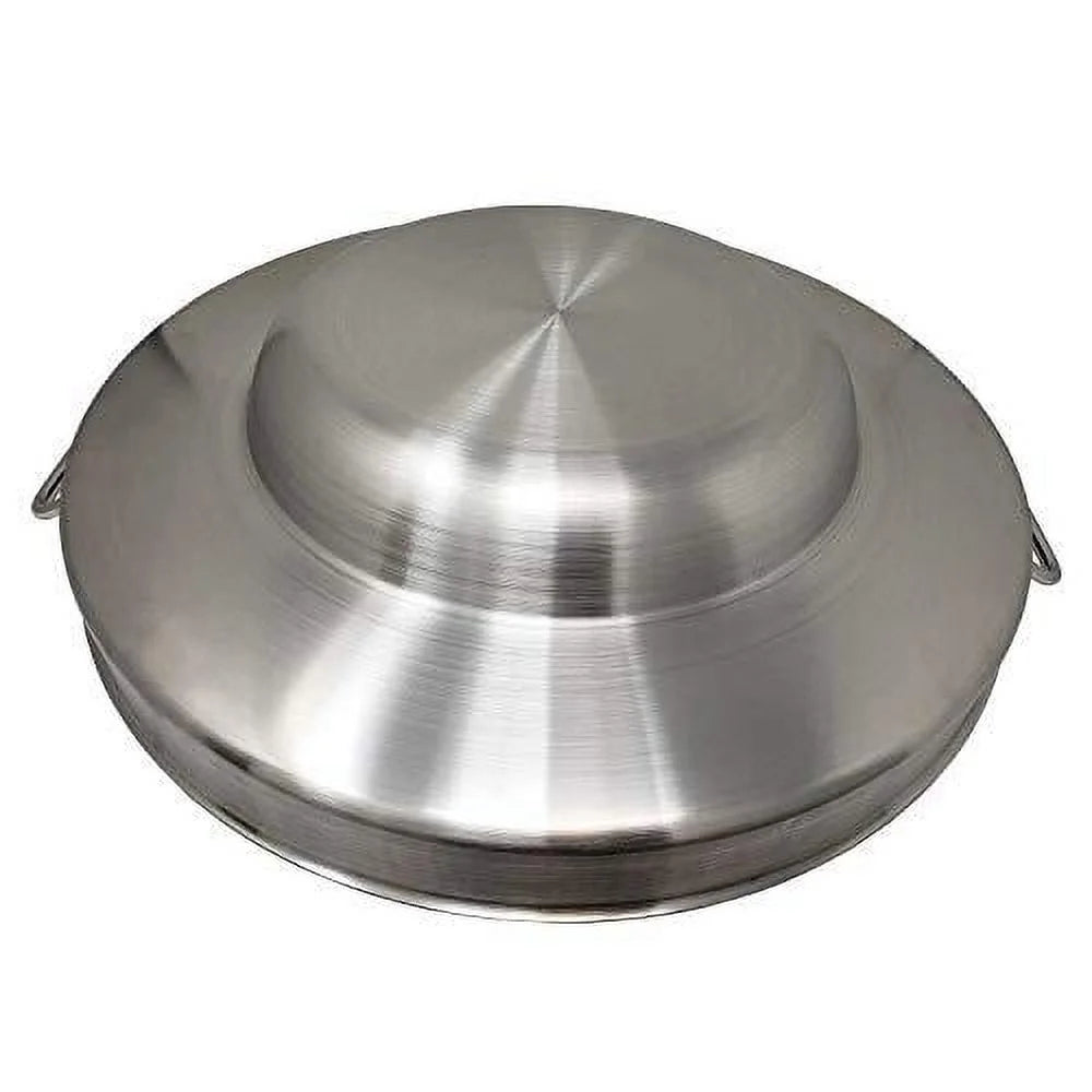 3 in 1 Concave Comal Stainless Steel 22" Set with Propane Burner Stove & Heavy Duty Metal Cast Iron Stand T806730
