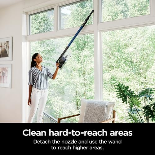 Cordless Pet Vacuum Cleaner with LED Headlights, Removable Handheld, 40min Runtime, Grey G1027