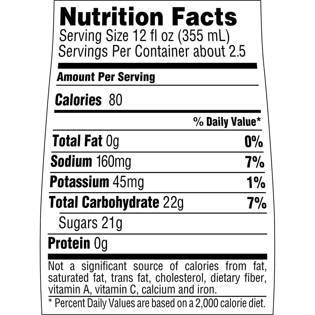Sports Drink, 28 oz Bottle, Quantity of 15 I547025