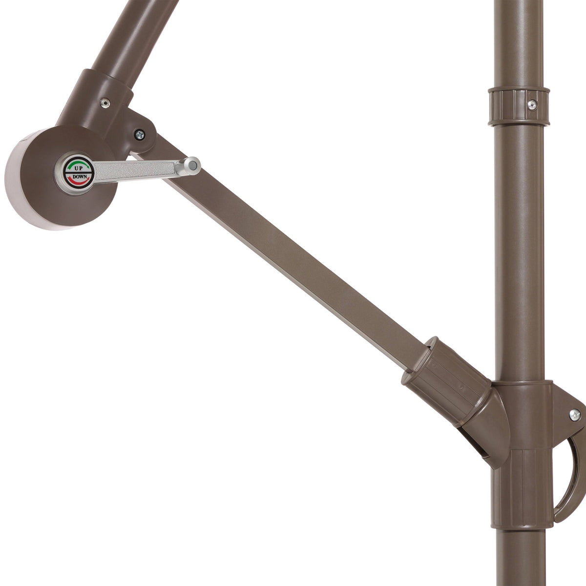 Straw Patio Cantilever Umbrella B4315