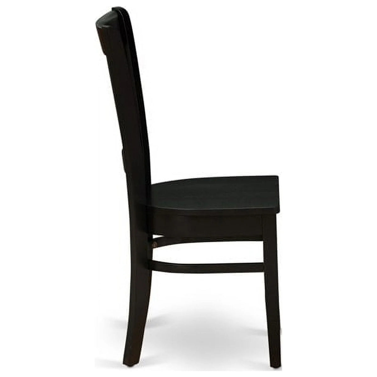 Black Wood Dining Chairs Set of 2 X229