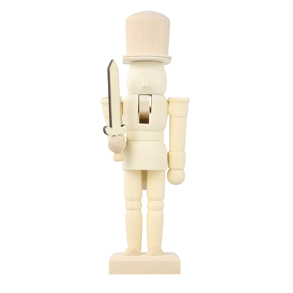 Unfinished Wooden Nutcracker Soldier Z761392