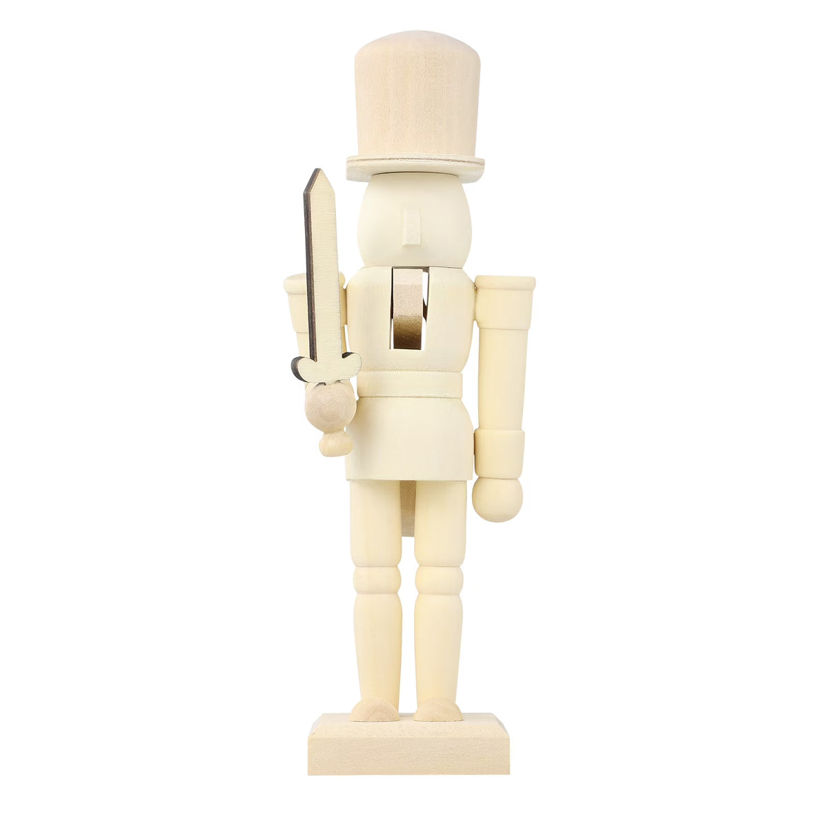 Unfinished Wooden Nutcracker Soldier Z761392